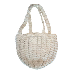 Borse a Spalla Artigianali da Donna in Crochet, Borse Tote Bohemien Intrecciate a Mano - Product Image 1
