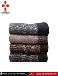 Wholesale 100% Kashmir Wool Blanket Very Soft Throw