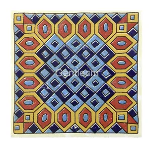 Bedroom tile stair tiles100x100mm hand painted antique pattern ceramic art tiles