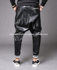 100% nouveau pantalon de motard en cuir de mouton véritable Napa hommes Style Baggy respirant grande taille imperméable - Product Image 5