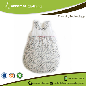 Saco de dormir para bebé tejido 100% algodón orgánico ropa de cama para bebé recién nacido saco de dormir con personalización 100 tiene certificado India - Product Image 2