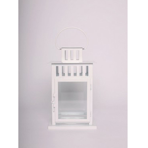 Romántico blanco acrílico LED flor Mesa linterna material de hierro - Product Image 1