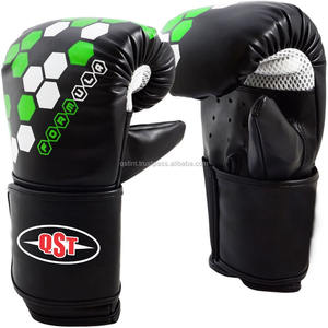 Guantes de boxeo de cuero de vaca originales de diseño personalizado de la mejor calidad Guantes de entrenamiento baratos a bajo precio Boxeo de artes marciales - Product Image 5