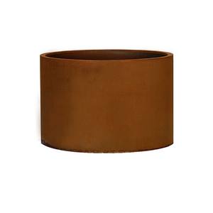 Boite De <strong>Jardiniere</strong> En Acier Corten Personnalisee Avec Ecran En Treillis - Product Image 3