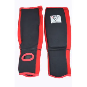 नई Neoprene जेल शिन Instep पैड एमएमए पैर पैर गार्ड मय थाई लात रक्षक