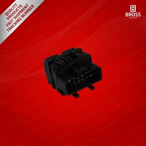 BDP848 interrupteur de commande de fenêtre avant gauche droite 10 broches pour Clio MK2 BB/CB 1998-2014 8200060045 pièces automobiles Bross fabriquées en turquie - Product Image 4