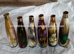 Qualité à l'exportation de bouteilles Viking à boire de bœuf/corne de vache - Product Image 6