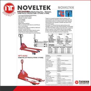 Garantía Elevación hidráulica Mano Pallet Jack Camión Mango Ini Inicial Pallet Jack Producto - Product Image 3