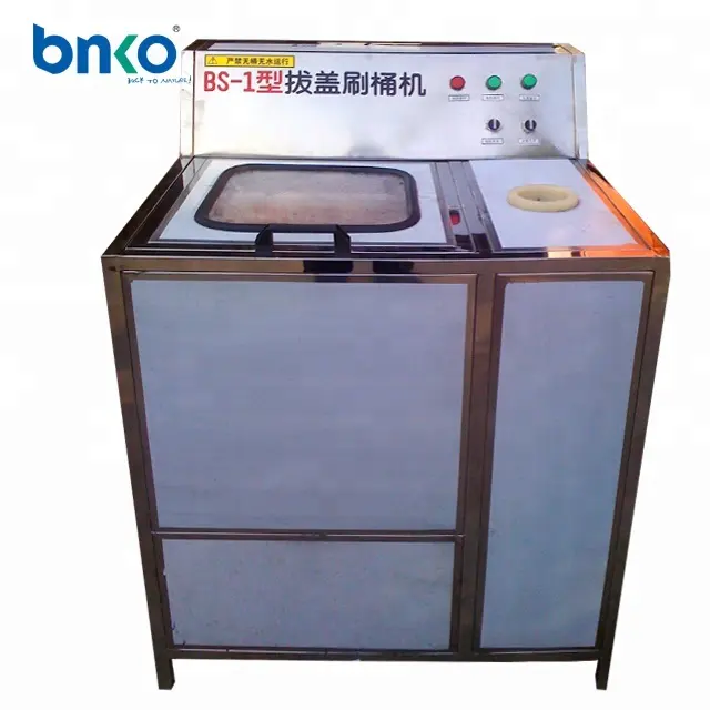 Decapping And Brushing Machine With 5 Gallon PET Bottle