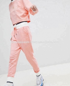 Survêtement en coton uni zippé de qualité pour femmes en vrac bon marché vente en gros, survêtements en coton respirant pour femmes élégantes les plus vendus - Product Image 3