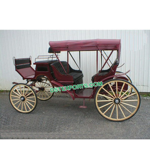 Buggy de caballo de boda canadiense para la venta, nuevos coches de caballos Vintage, coche de juguete de Phaeton - Product Image 1