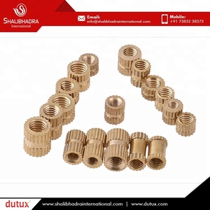 Nueva llegada M5 latón moleteado insertos tuerca sujetadores proveedor de la India en venta - Product Image 2