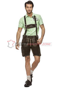 Trachtenmode lederhosen เครื่องแต่งกาย Oktoberfest แบบดั้งเดิมหนังบาวาเรียขนาดพิเศษและคุณสมบัติคุณแม่ - Product Image 4