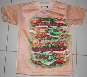 Camiseta de diseño OEM de alta moda personalizada 2019, camisetas de tamaño Extra para hombres gordos, manga sublimada, sublimación de impresión 3D - Product Image 5