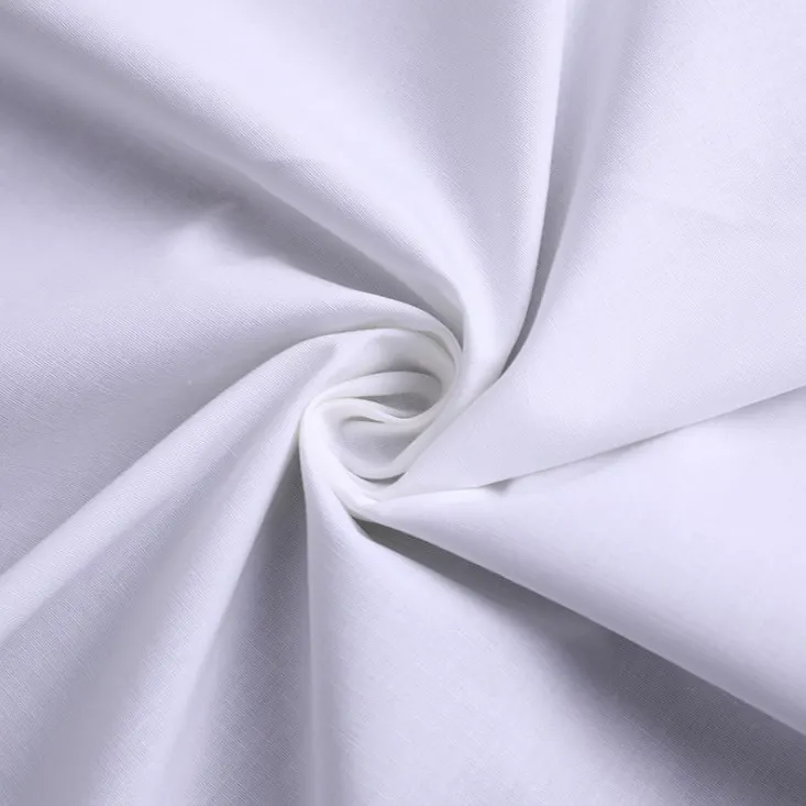 100% cotton bleached cloth cheap bleached fabric white bleached cloth