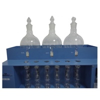 Analizador de Fibra Cruda de Laboratorio de Seis Tubos para Granos, Aceite, Alimentos, Cereales, Contenido de Fibra Cruda, Instrumentos Agrícolas