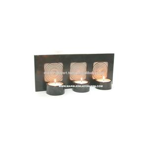Soapstone Beautiful Tea-Light Candle Holder - Product Image 1