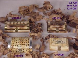 กล่องใส่กระดูกแบบอินเดียโบราณพร้อมใช้งานในทุกขนาดกล่องเครื่องประดับกล่องยากระดูกพร้อมสลักทองเหลือง - Product Image 3