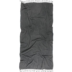 Toalla Peshtemal Bodrum Gris Oscuro 40x70 Pulgadas 100x180cm Lavada a la Piedra, Toalla Ultrasuave, Pedido Mínimo Bajo, Estilo Vintage - Product Image 2