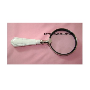 Design classique 3X Handheld Powder Coated Finitions Poignée Loupe Portable Image Loupe Lunettes Pour La Meilleure Vente - Product Image 1