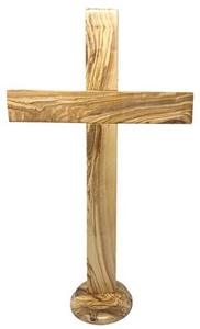 Croix chrétienne colombe en bois pour usage décoration - Product Image 2