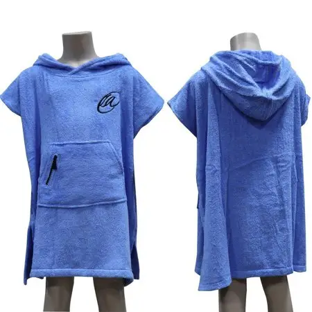 cotton beach surf changing poncho towel adult hooded towel poncho