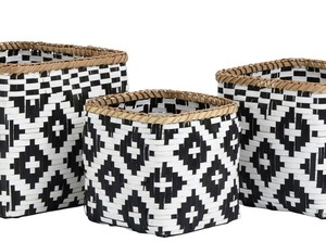 Zigzag Wholesale Elegant <b>Bamboo</b> Laundry <b>Basket</b> Rectangle Storage <b>Basket</b> for Clothing Cheap New Release with Rectangular Weaving - Product Image 6