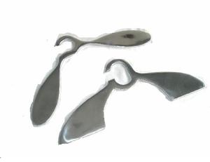 Percha de aluminio fundido de Venta caliente en acabado de pulido de espejo Percha de metal en acabado pulido de aluminio - Product Image 2