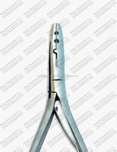 Kits d'outils professionnels Sharpinst en acier inoxydable pour extensions de cheveux, avec étui à fermeture éclair en rexine noire souple - Product Image 3