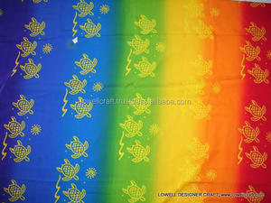 Sarongs en polyester imprimés sur la mer inspirés des vêtements d'Asie et des îles du Pacifique - Product Image 5