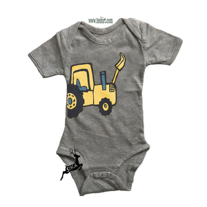 บอดี้สูทผ้าฝ้ายออร์แกนิกพิมพ์ลายความรักสำหรับเด็กอินเดีย - Product Image 1