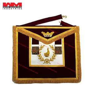 Tablier mascotte à 4ème degrés, style écossais, avec épaule - Product Image 3