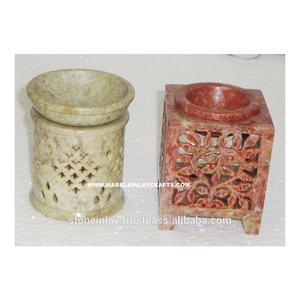 Beaux brûleurs à huile aromatique en pierre ollaire - Product Image 1