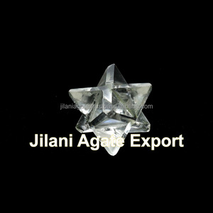 Feng Shui estilo cristal cuarzo Merkaba estrellas material de piedras preciosas - Product Image 1