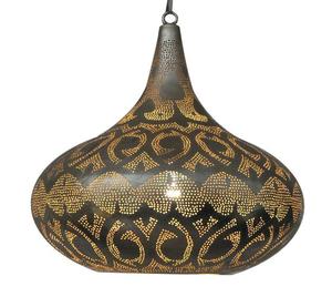 Estilo marroquí Linterna colgante negra Candelabros de metal Linternas y tarros de velas - Product Image 6