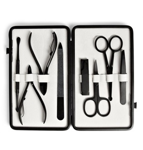 Juego de manicura y pedicura de acero inoxidable sostenible personalizable Cuidado personal Cortaúñas y tijeras Kit DE CORTADOR de etiqueta privada - Product Image 3