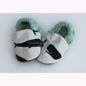 2018 Offre Spéciale Prime Qualité Privé Label Bio Coton Bébé Chaussons-facile Bébé Chaussons Hot Mode Coton Bébé Chaussons - Product Image 1