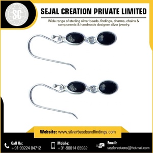 925 <b>Silver</b> Gemstone Earring From India - Product Image 6