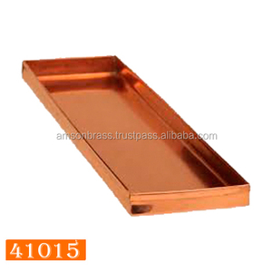 ถาดรองรองเท้าโลหะเหล็กรูปดาวนูนทองแดงโบราณสำหรับใส่บูตพร้อมแผ่นยาง - Product Image 2