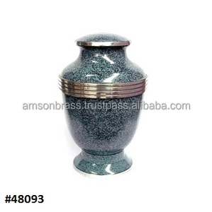 Urna de cremación de pájaros y mascotas de peltre de latón macizo moderno, urnas de recuerdo de cremación funeraria para urna de fichas de cenizas - Product Image 4