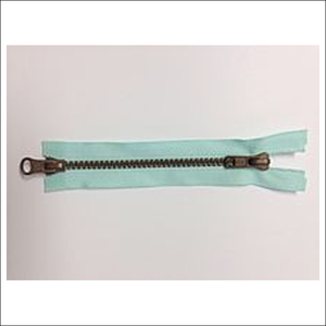 Zipper Manufacturers High Quality Two-Way Open-End Gold Metal Zipper Rolls Premium Product in Zippers Category - Product Image 2