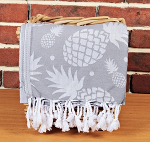 คุณภาพสูงที่ดีที่สุดราคาสับปะรด Peshtemal, Fouta,โยน,ผ้าคลุมไหล่,Bath, Beach,ผ้าขนหนู - Product Image 5