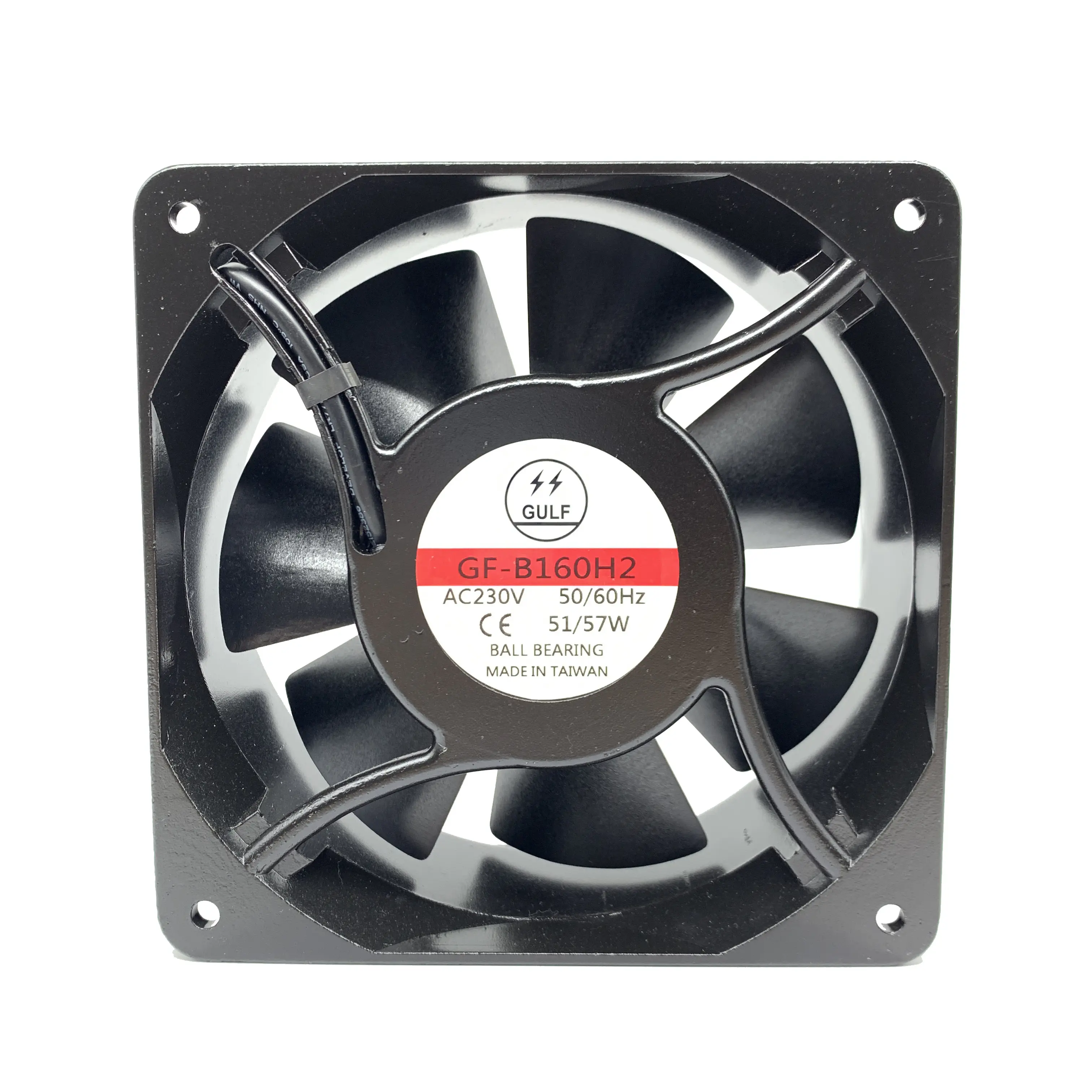 Industrial 160 × 160 × 62ミリメートル110V AC Axial Cooling Fan