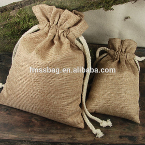 Bán Buôn Nhỏ Đay Dây Rút Túi Quà Tặng Đay Vải Bố Dây Rút Túi/Linen Dây Rút Túi - Product Image 2