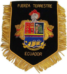 New OEM Service Custom Requirement Logo High Quality Printing Band Soccer Pennants Banners Badges - Product Image 2