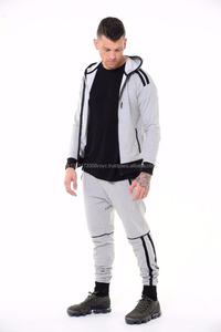 Chándal completo para hombre, ropa para correr, Sudadera con capucha y cremallera - Product Image 5