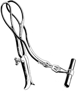 Fórceps obstétricos con mango de tracción certificado CE Mahersi, para uso en obstetricia - Product Image 2