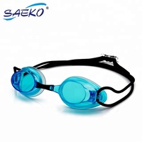 Gafas de Natación de Competición Saeko Tropedo Professional con Lentes de PC