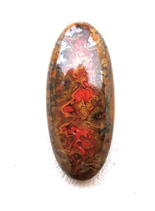 Cabochons de forme ovale lisse en pierre précieuse en vrac d'agate brune hautement polie pour la décoration de mariage belle couleur naturelle - Product Image 2