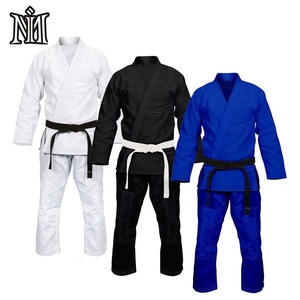 High Quality 100% Cotton Brazilian Jiu Jitsu Gi <b>Kimono</b> Mixed Martial Arts Perl Gold Wave <b>Jacket</b> Pant Low-Price BJJ - Product Image 2